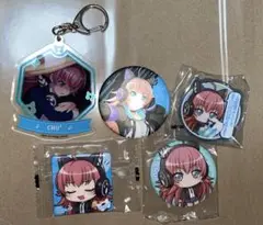 バンドリ RAS チュチュ 缶バッジ アクリルチャーム 5点セット