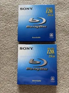 Blu-ray Discカートリッジ型SONY2枚セット