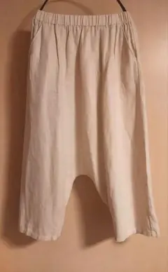 evam eva　エヴァムエヴァ リネンサルエルパンツ E251T231