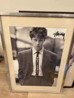 Stussy カールラガーフェルド 追悼記念ポスター　非売品　シャネル　額付き