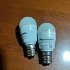 パナソニックLED電球口金直径12mm 電球色相当(0.5W) 小丸電球タイプ