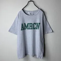 AMERICANA アメリカーナ　Tシャツ　グレー　AMRCN