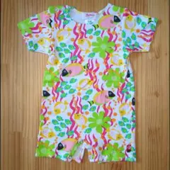 美品★　zutano　ベビー半袖ロンパース　【0-6M】　ストンプスタンプ購入品