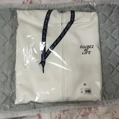 羽生結弦　ECHOES OF LIFE ジップパーカー　白 Echoes of Life ジップパーカー | Echoes of Life OFFICIAL SHOP