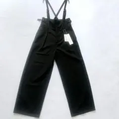 ★ジョンブル ✨タグ付 サスペンダー パンツ S 大人女子 マニッシュ 日本製