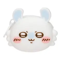 【新品】ちいかわ おかおミニシリコンポーチ モモンガ