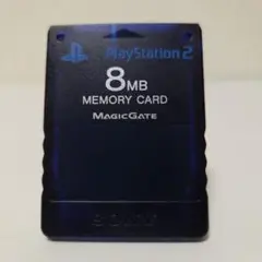 SONY PlayStation 2 8MB メモリーカード ミッドナイトブルー