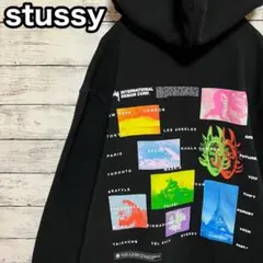 【入手困難】ステューシー♤ビッグロゴ 希少 パーカー ストリート 即完売品 L