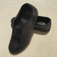 美品　FILLIN ブラックレザースニーカー　希少　メンズ物
