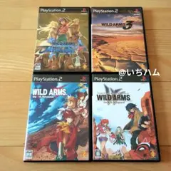 WILD ARMS Alter code:F.3.4.5の4本セット　PS2