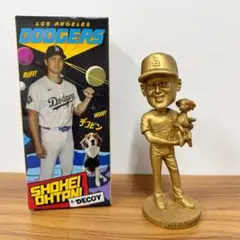 金色　大谷翔平　デコピン　バブルヘッド　来場者限定　スタジアム配布　ドジャース