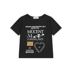 mucent ムセント 韓国 Tシャツ ブラック
