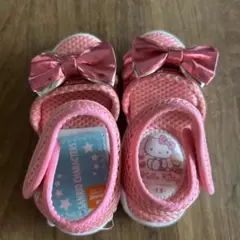 Hello Kitty ベビーサンダル 15cm ピンク