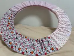 新体操フープカバー ハート猫 ハンドメイド