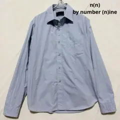 n(n) by number (n)ine ナンバーナイン 長袖シャツ