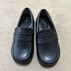 キッズ　ローファー黒