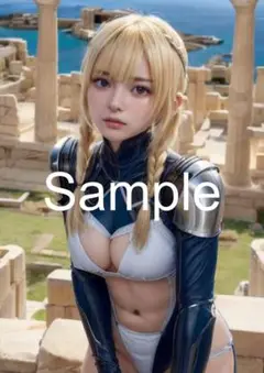 A4サイズアートポスター 1点もの 美女ポスター最高品質 D-S-３