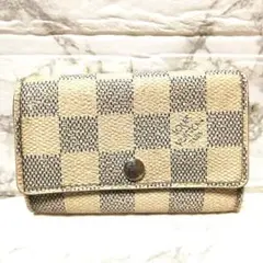 LOUIS VUITTON ルイヴィトン ダミエ アズール キーケース 6連