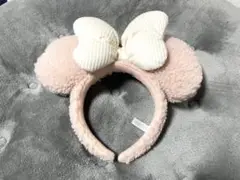 ディズニー ミニー ボアカチューシャ