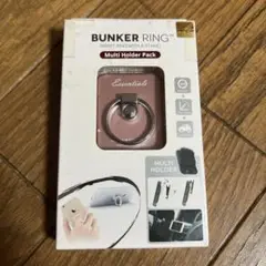 新品　BUNKER RING   バンカーリング　スマホリング　 ローズゴールド