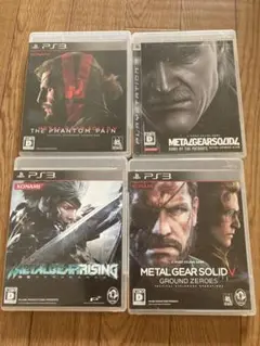 PS3 METAL GEAR SOLID 4本セット