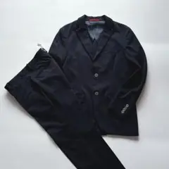 【美品】アバハウス カジュアルスーツ　濃いネイビー　セットアップ　44サイズ