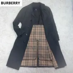 バーバリー ステンカラーコート ノバチェック ライナー