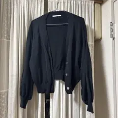 ブラックカーディガン KBF