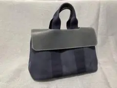 【美品】エルメス ヴァルパライソ PM ネイビー ハンドバッグ