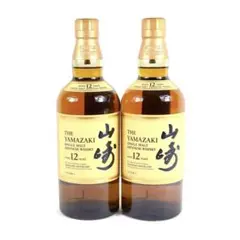 サントリー　山崎 12年 シングルモルトウイスキー 2本セット