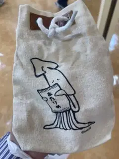 よいどれ缶用バッグ 弍 【かなしいイカ】