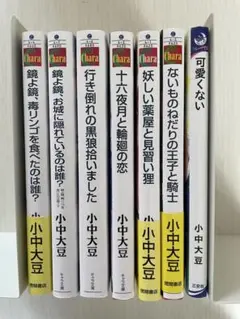 小中大豆　初版　7冊セット【BL小説】