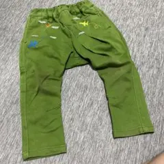 95センチ　飛行機刺繍　パンツ