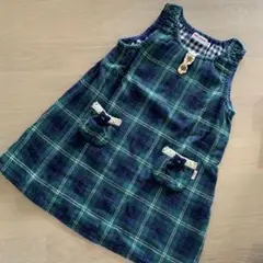 ミキハウス　ノースリーブワンピース　100