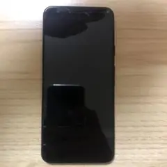 Google Pixel 3a ブラック 画面ひび割れジャンク 安全カバー付き