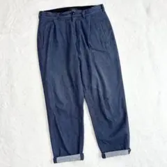 CABaN キャバン デニム パンツ M ネイビー メンズ コットン 綿100%