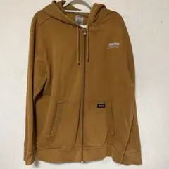 00s Dickies ディッキーズ　ジップアップパーカー Lサイズ 裏起毛