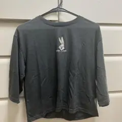 しまむら LOONEYTUNES グレー 七分袖 M
