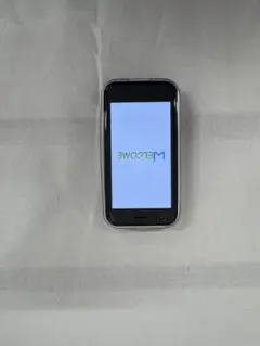 タッチスクリーン ブラック スマートフォン