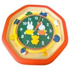 【美品・稼働良好】CITIZEN Miffy ミッフィー　M766 からくり時計