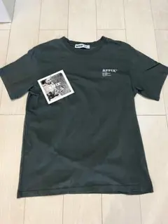 AFFIX ダークグリーン Tシャツ ステッカー付き
