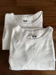 ユニクロ　クルーネックTシャツ Mサイズ 2枚セット