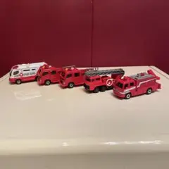 消防車のミニカーセット