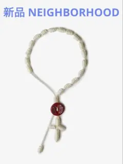 新品NEIGHBORHOOD CORD CROSS BRACELET