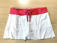 レディース　ミニスカート　白　ピンク　グアム