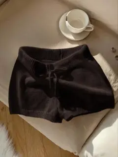 ニットショートパンツ Lサイズ