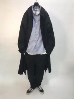 Sans limite チノ バルカラーコート black 177033949_o1.jpg?