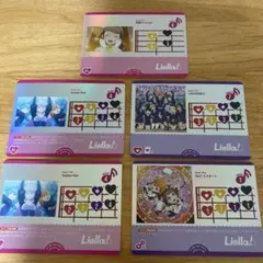 ラブライブオフィシャルカードゲーム ラブカ Liella!ライブカード5枚セット