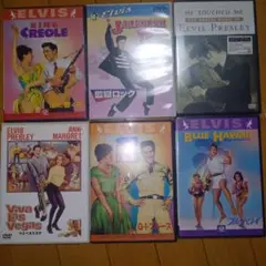 エルビス・プレスリー DVD6枚セット 一部未開封品含む