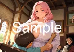 A4サイズアートポスター 1点もの 美女ポスター最高品質 E-J-７５